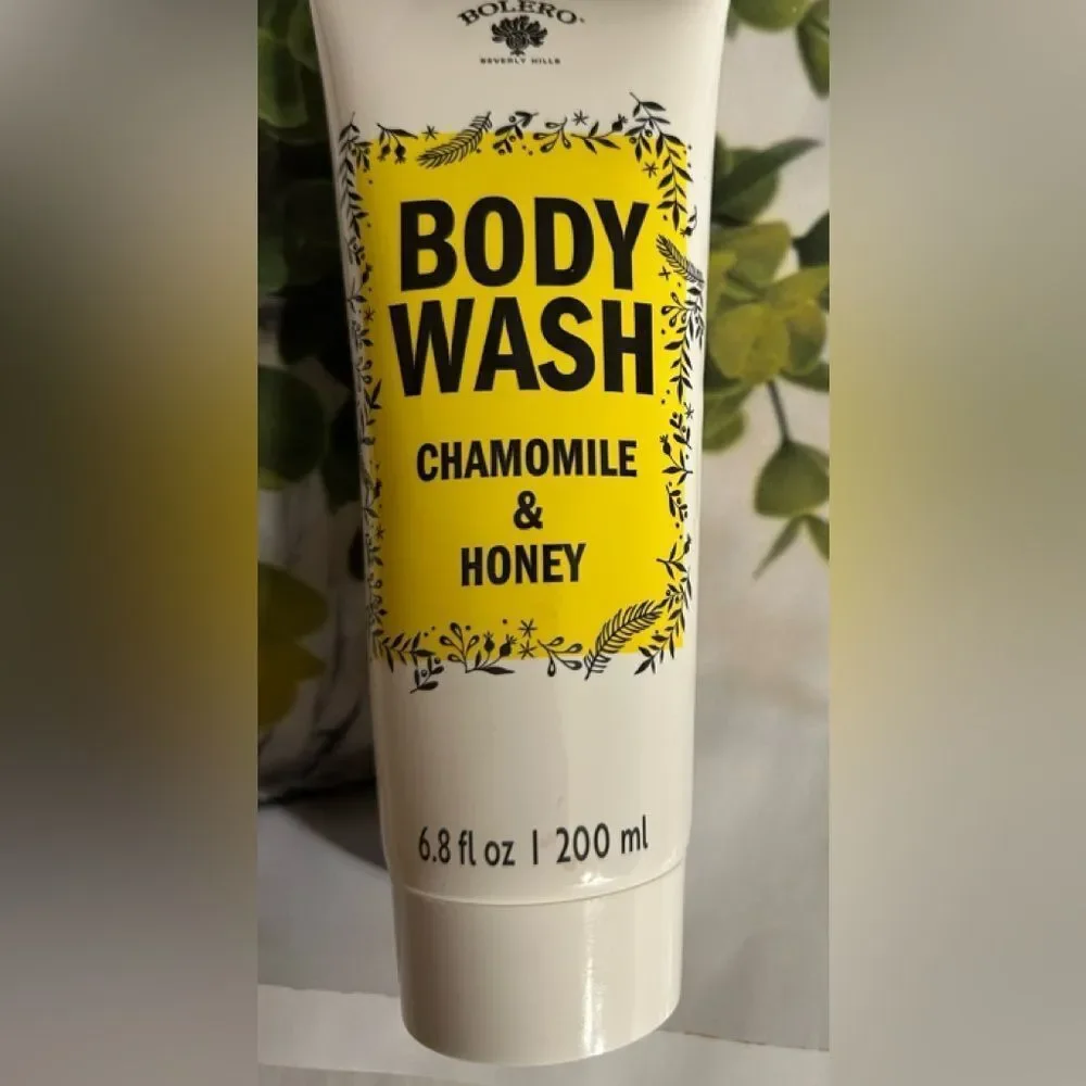 🛍️Bolero of Beverly Hills Bolero Chamomile + Honey Body Wash 6.8FLOZ